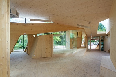 bilding Kunst- und Architekturschule, Innsbruck; Bauherr: bilding Kunst- und Architekturschule; Architektur & Freiraumplanung: ./studio3 – Institut für experimentelle Architektur, Universität Innsbruck