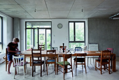 Architekten: ArGE Carpaneto, FAT Köhl, BAR Architekten, Die Zusammenarbeiter. Foto: Ute Zscharnt