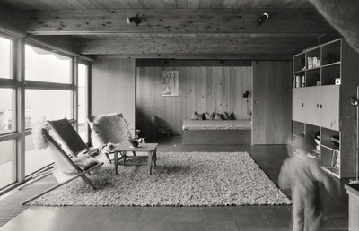 Rudolf Wäger, Siedlung Ruhwiesen, Schlins, 1971–1973 Innenraum