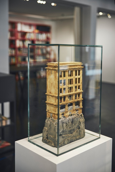 Kunst in der Lesezone im vai | Judith Saupper: o.T. (Gute Alte Zeit II)