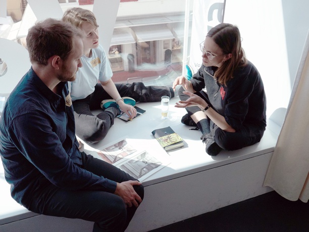 Workshop im vai – © Foto: zkmb Workshop im vai