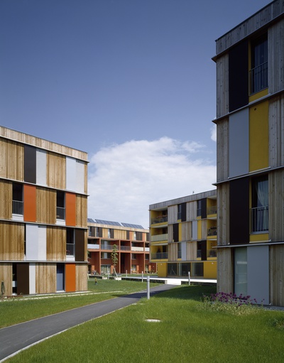 Projekt: Mühlweg, Wien
Architektur: Architekten Hermann Kaufmann
Foto. Bruno Klomfar